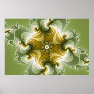Country Fayre - Fractal Art Poster
