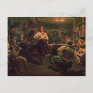 Country Festival, 1881 Postcard