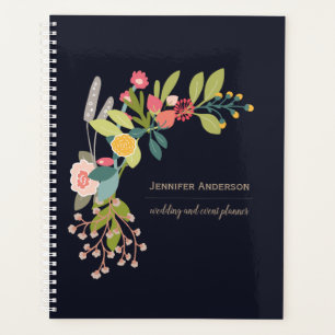 Country Floral Office Planner