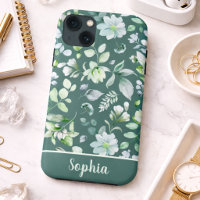 Country Floral Sage Green Signature