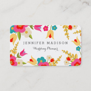 Country Flowers Business Card