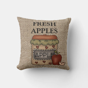 Country Fresh Apples Cushion