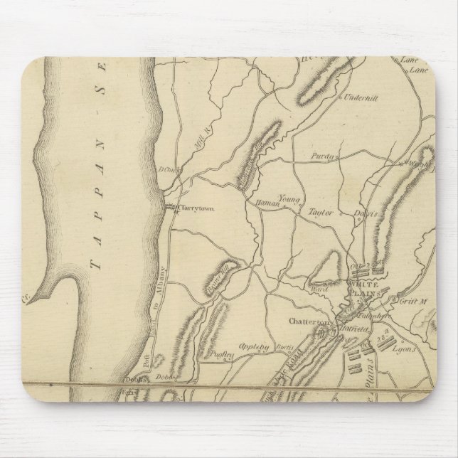 Country from Frog's Point to Croton River Mouse Pad (Front)
