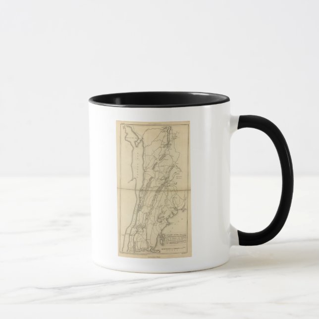 Country from Frog's Point to Croton River Mug (Right)