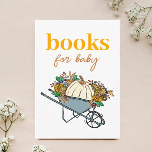Country Garden Pumpkin Books for Baby Enclosure Card