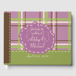 Country Garden Wedding Guest Book