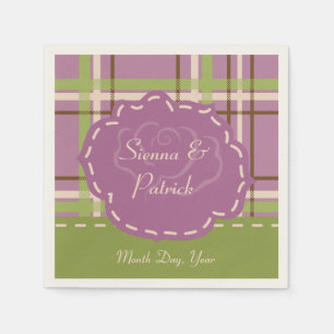 Country Garden Wedding Napkin