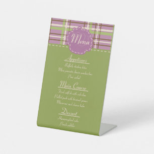 Country Garden Wedding Pedestal Sign