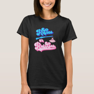 Country Gender Reveal Design For A Cowgirl 2 T-Shirt