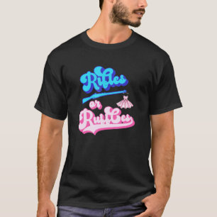 Country Gender Reveal Design For A Cowgirl 2 T-Shirt