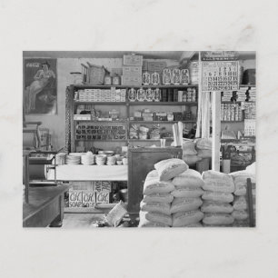 Country General Store, 1936 Postcard