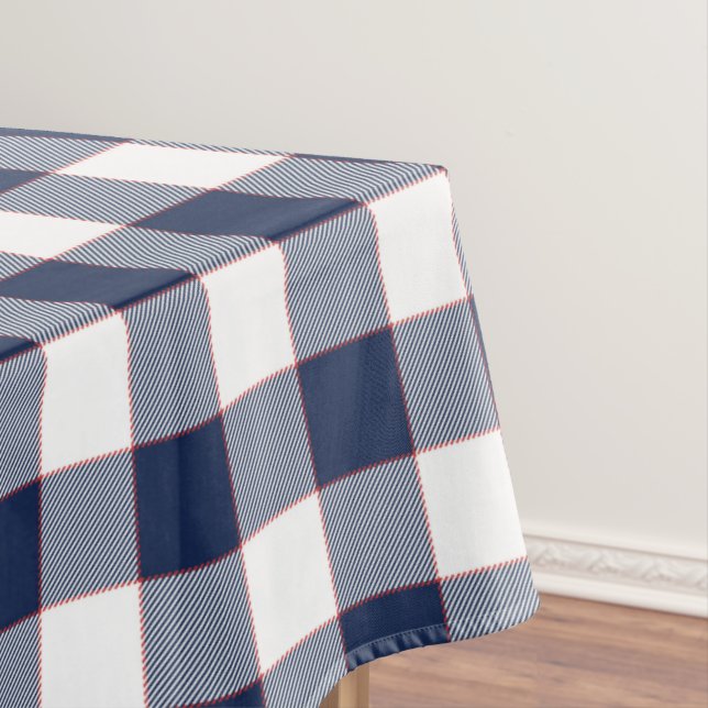 Country Gingham Pattern  Tablecloth (In Situ)