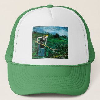 COUNTRY GIRL CONTENT TRUCKER HAT