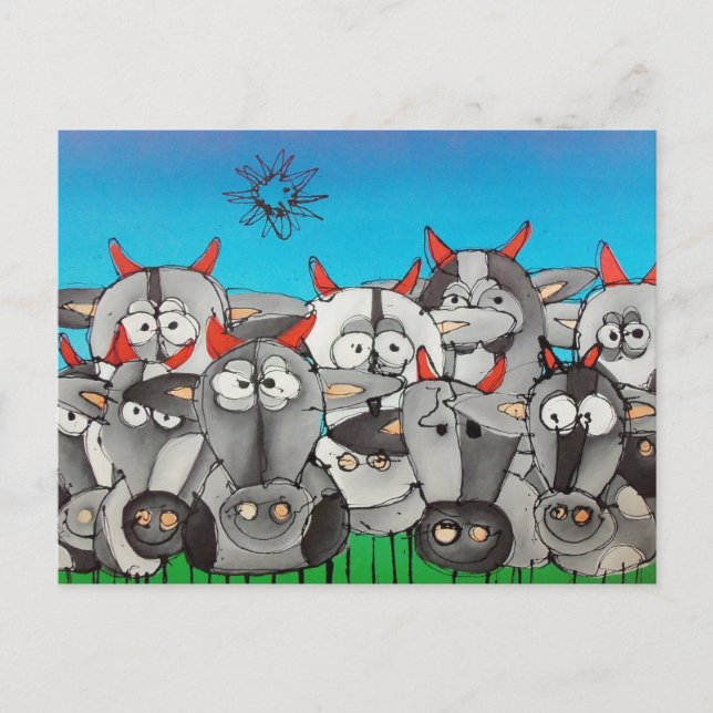 country girls postcard (Front)