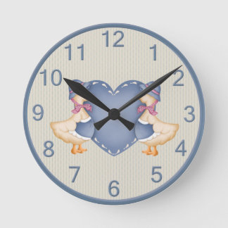 Country Goose Wall Clock