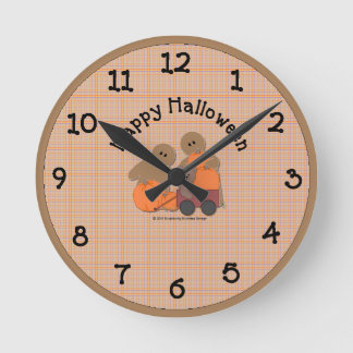 Country Halloween Wall Clock