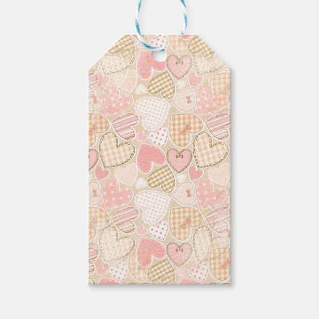 Country Hearts Gift Tags (Front)
