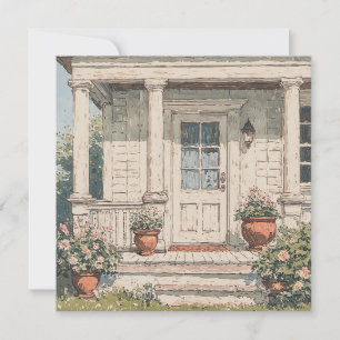 Country Home Porch Invitation