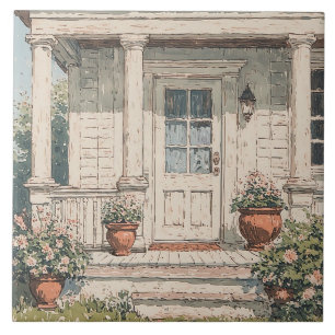 Country Home Porch Tile
