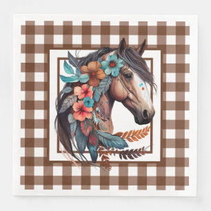 Country Horse Napkin