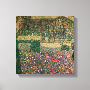 Country House by the Attersee, c.1914 Canvas Print