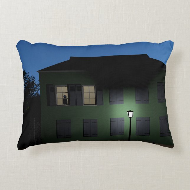Country house decorative cushion (Front)