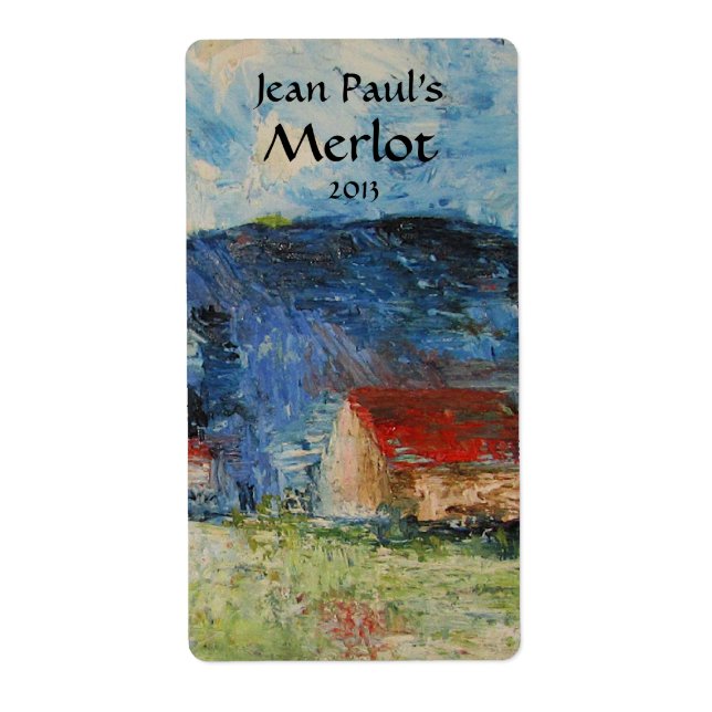 Country House Wine Label (Front)