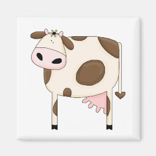 Country Humour Silly Cow Funny Magnet