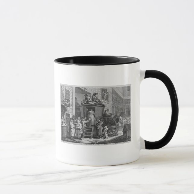 Country Inn Yard, 1747 Mug (Right)