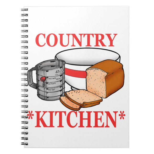 country kitchen 2 notebook (Front)