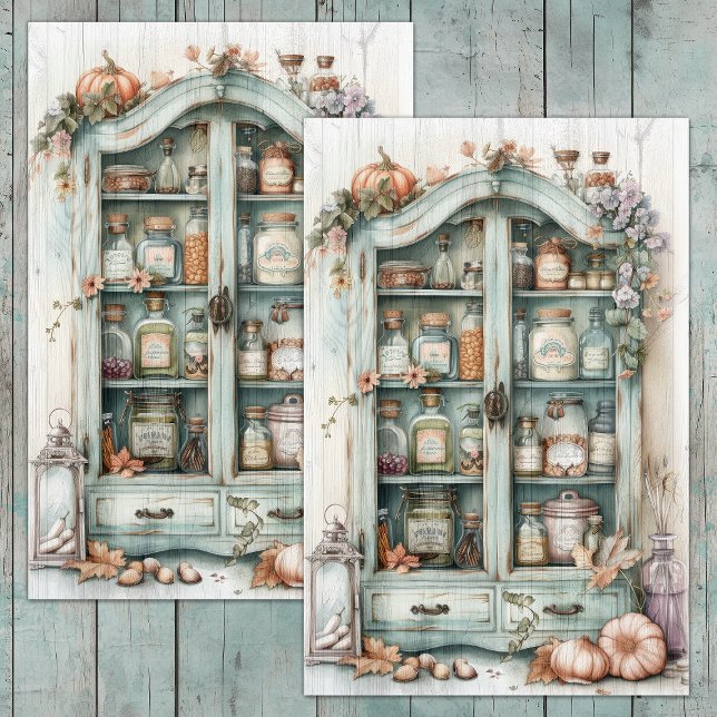 COUNTRY KITCHEN PANTRY DECOUPAGE TISSUE PAPER (COUNTRY KITCHEN PANTRY DECOUPAGE TISSUE PAPER)