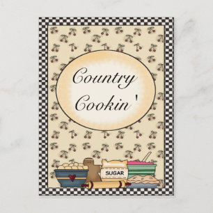 Country Kitchen Recipe Cards