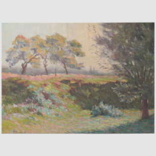 Country Landscape (by Léo Gausson) Tissue Paper