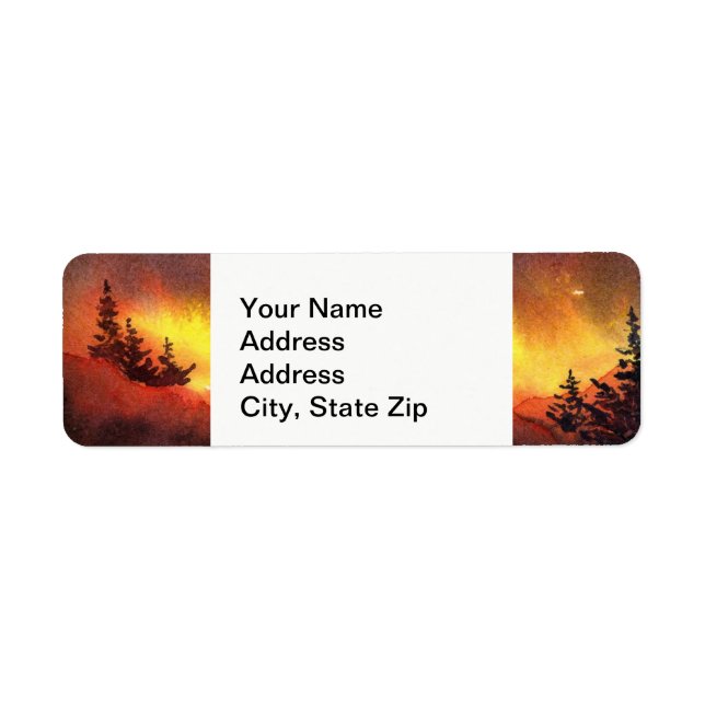 Country landscapes scenic views pine tree cliff. (Front)