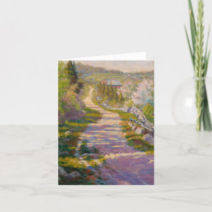 Country Lane by Newell Convers Wyeth Thank You Card