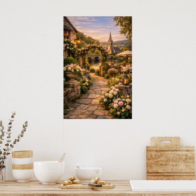 Country Lane Poster (Kitchen)