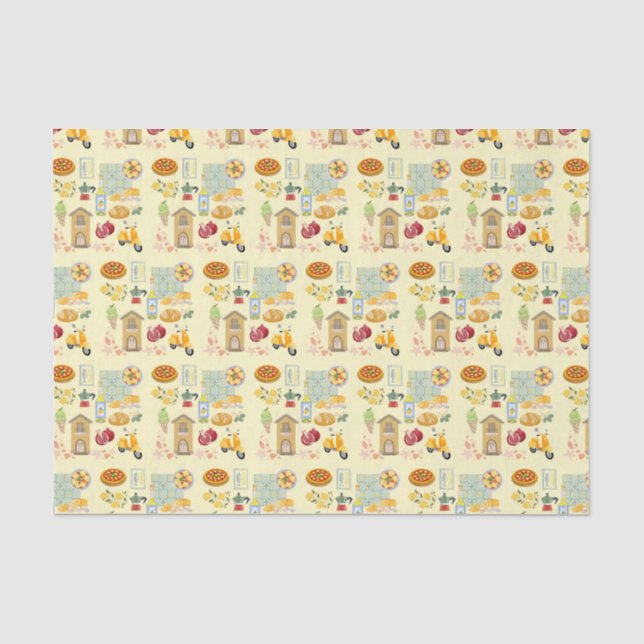 Country Life Italy Tissue Paper (Front)