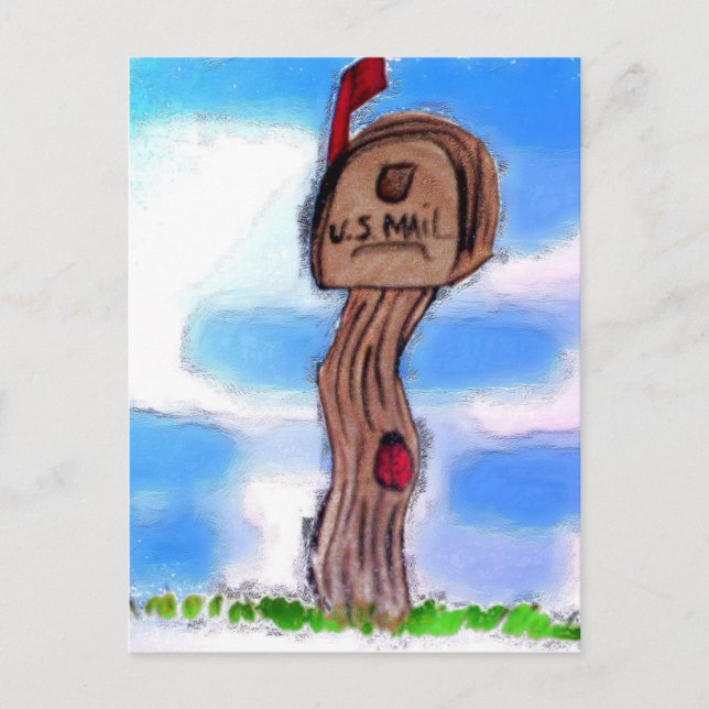 country mailbox postcard (Front)