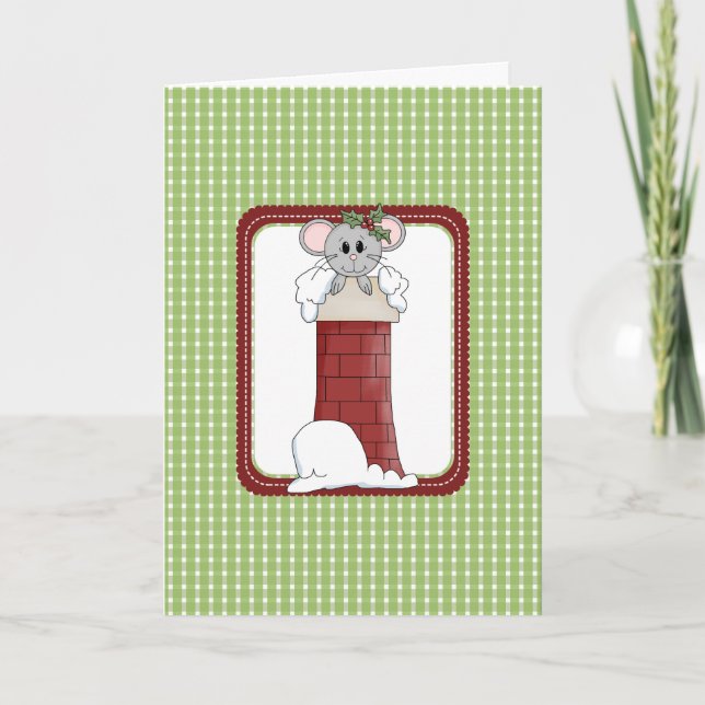 Country Mouse Christmas Cards (Front)