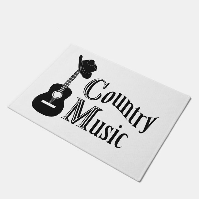 Country music doormat (Angled)