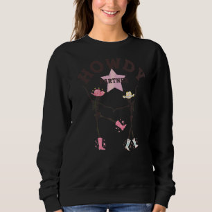 Country Music Festival Western Wear Cowgirl Howdy  Sweatshirt