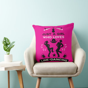 Country Music Line Dancing Cushion