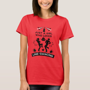 Country Music Line Dancing  T-Shirt