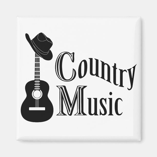 Country music magnet (Front)