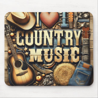 Country music. mouse pad