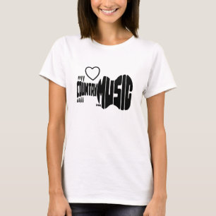 COUNTRY MUSIC SILHOUETTE T-Shirt