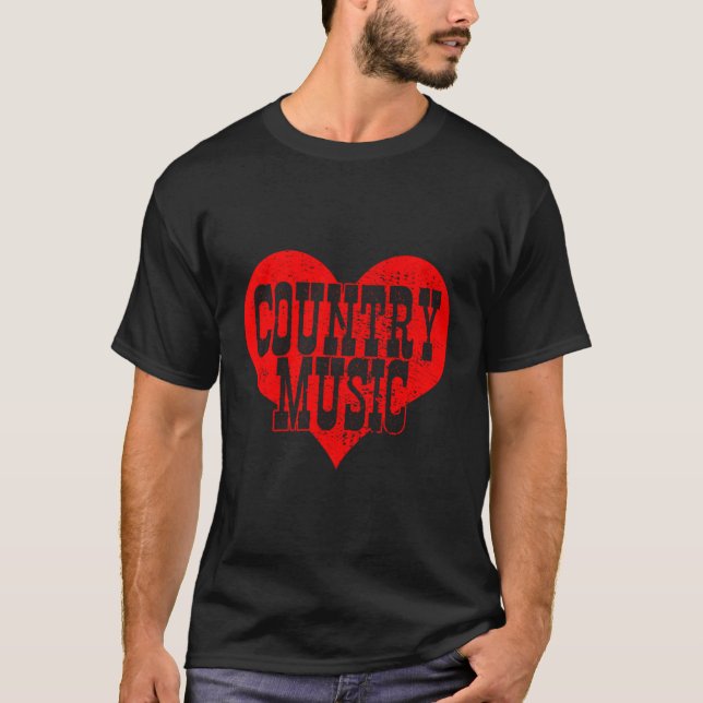 Country Music T-Shirt (Front)