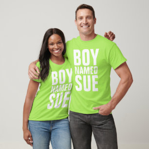 COUNTRY MUSIC T-shirts, BOY NAMED SUE T-Shirt