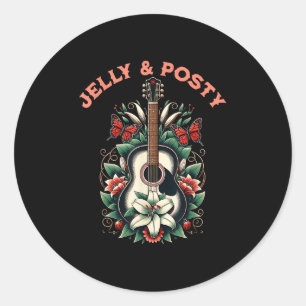 Country Music Tour Men Women Outfit Classic Round Sticker