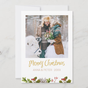 Country Photo Christmas Card